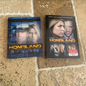 Homeland Blu Ray DVD Season 1 2